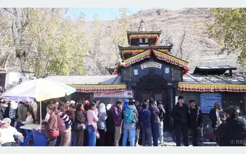 दसैंपछि मुक्तिनाथमा दर्शनार्थी बढे, तीन दिनमै १२ हजारभन्दा बढीले गरे दर्शन