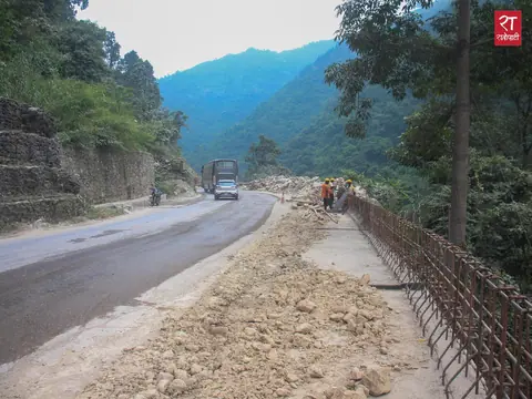 दसैंमा नारायणगढ–काठमाडौं सडकमा ठूला मालवाहक रोक, देशभर रुट परमिट खुला